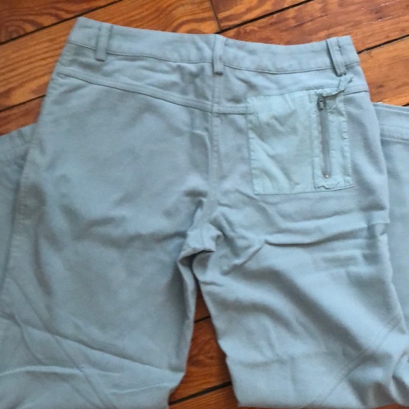 Anthropologie Elevenes blue cropped wide leg pants - Picture 4 of 4